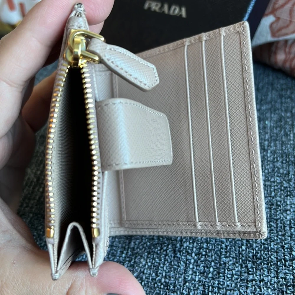 Prada compact card